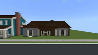 How To Build A Suburban House 🏠 In Minecraft Tutorial 661