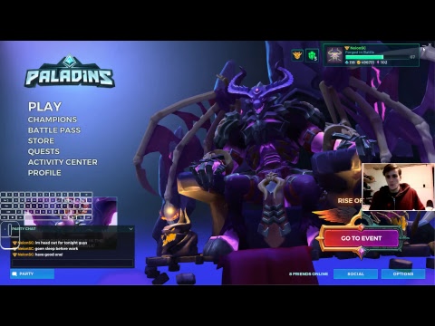 RANKING TO PLATINUM IN PALADINS