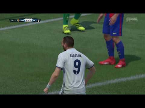 ROAD TO DIVISION 1 PART 92 - BARCELONA VS REAL MADRID - FIFA 17 Online Seasons Gameplay
