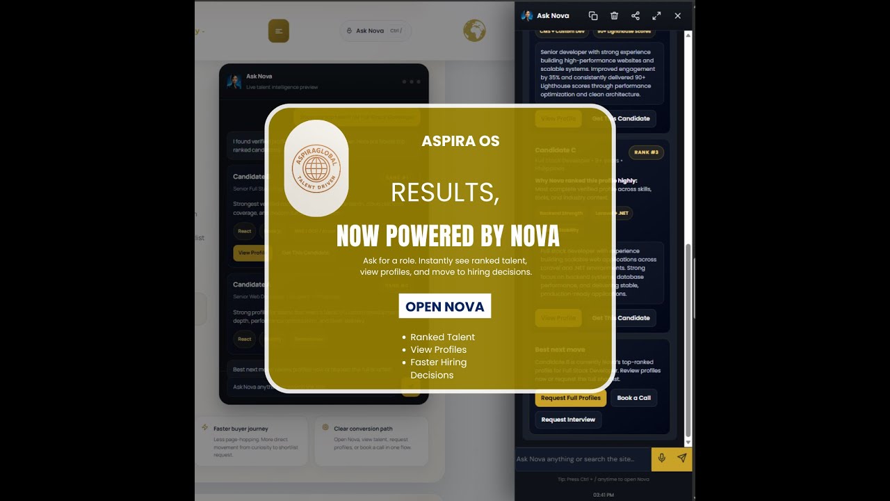 Nova Candidate Profiles