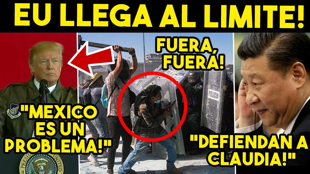 MOMENTO IMPACTANTE! TRUMP TRUENA CONTRA MEXICO, FRACASA PLAN ZOCALO. CHINA EN TMEC, INSOLITO