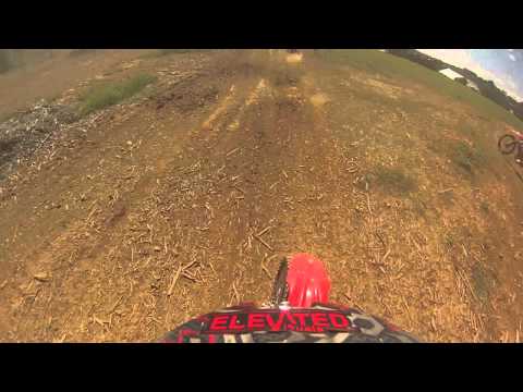 Evansville Motocross Park Go Pro Helmet Cam *NEW* Layout 9/7/14