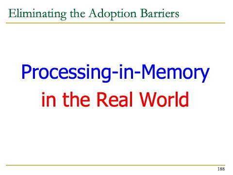 Seminar in Computer Architecture - Lecture 3: Memory-Centric Computing (Fall 2022)