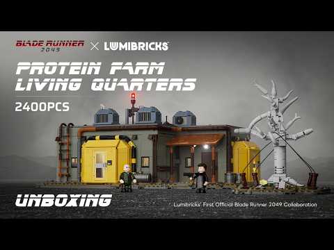 Vidéo Lumibricks Blade Runner 2049 23002 :  Quartiers d'habitation de la ferme à protéines
