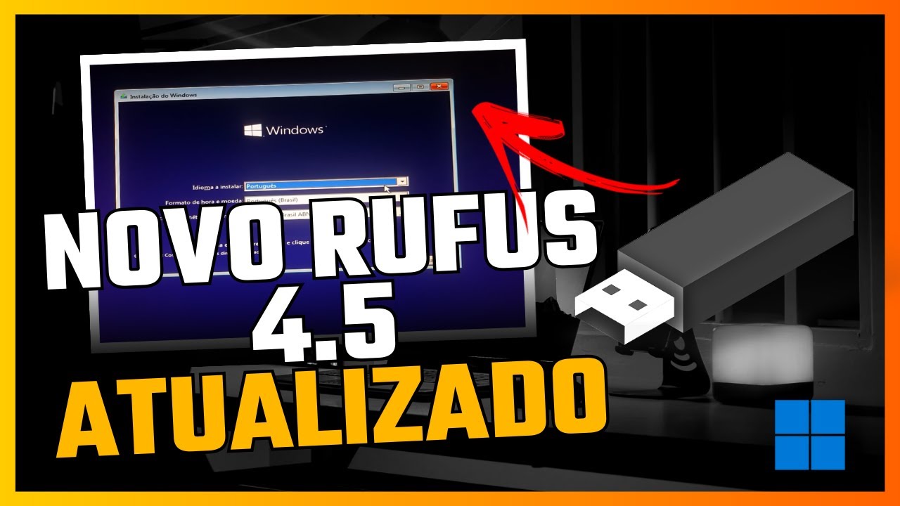 NOVO RUFUS 4.5 : COMO CRIAR UM PENDRIVE BOOTÁVEL DO WINDOWS 10/11 ( VERSÃO ATUALIZADA 2024 )