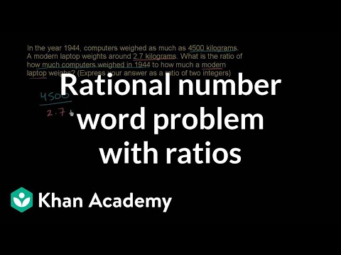 DEPRECATED Rational number word problems