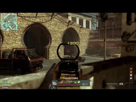 MW3: *SOLO* 88 Second M16A4 Moab in TDM on Seatown