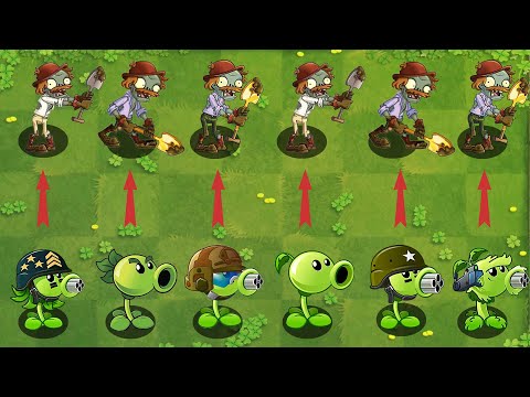 Pvz 2 Challenge - Which Plant Can Destroy 99 Excavator Zombie With 1 Plant Food ？