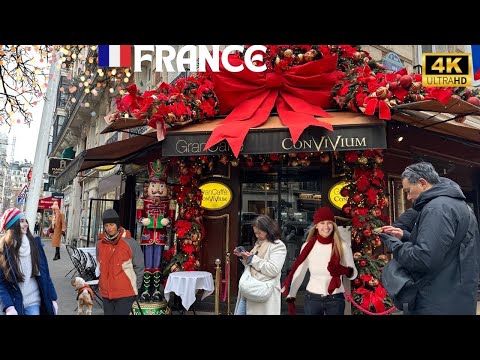 30 December 2025 PARIS 🇫🇷 FRANCE 4K HDR WALK CITY TOUR STREET WALK PERFECT EXPLORING PARIS VIRTUAL 