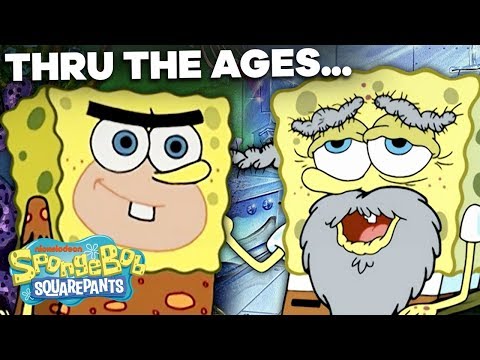 SpongeBob Through the Ages! ⏰ From SpongeGar to SB-129