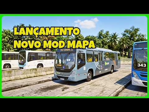 🟢Proton Bus Simulator | Novo Mod Mapa Manaus Tarumã | PBS | Mods | Simulador