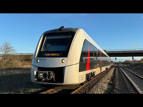 Führerstandsmitfahrt Halberstadt (Hbf) - Aschersleben - Halle (Saale) Hbf