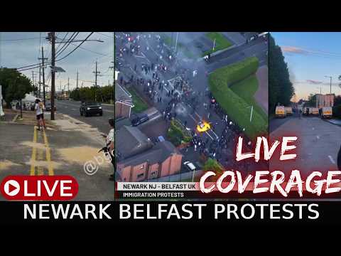 Belfast UK - Portland -  Delaney Hall NJ  -  Protest Coverage- Anti ICE Immigration |