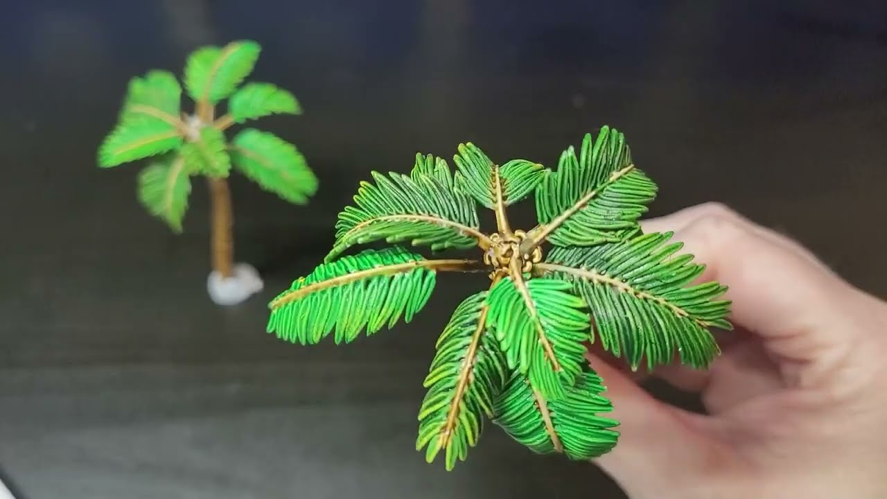 Palm Tree Painting Tutorial - 3D Printed