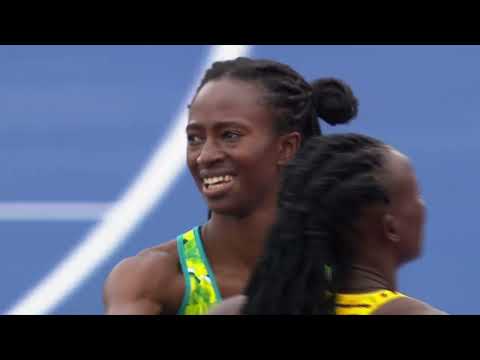 CWG: Women's 100m Round 1 - Heat 6  | Sprinting | SportsMax TV