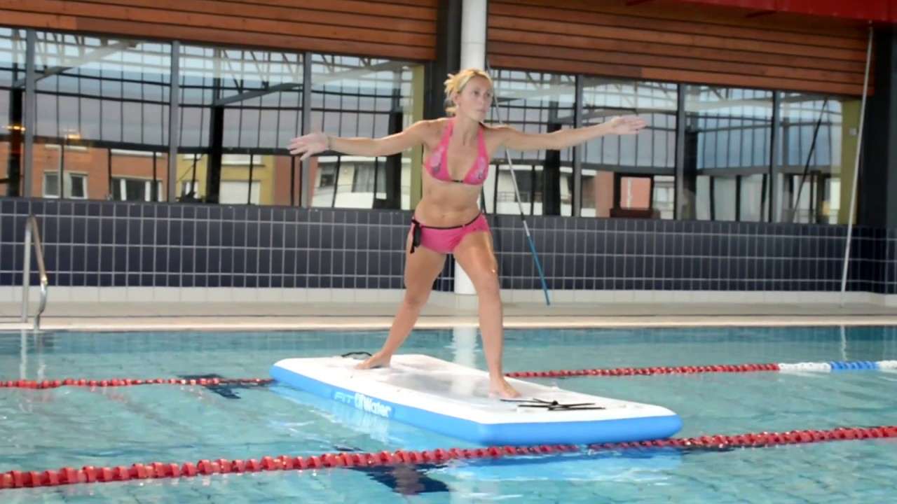 Tapis Flottant Fit4Water - Yoga - Abysse-Sport