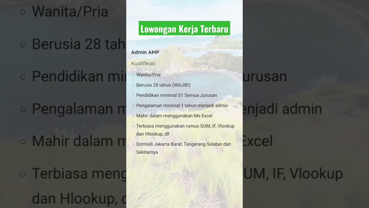 Lowongan Kerja Terbaru NUSAPALA Group #shorts