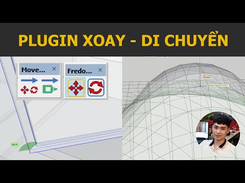 How to use Move Align Me and Fredo Sketch to rotate and move flexibly in Sketchup