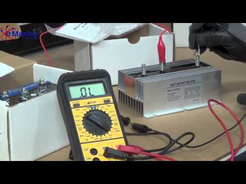 How To Test A Battery Isolator - e Marine Systems