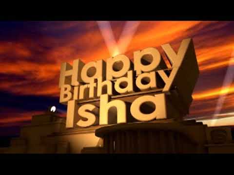 Happy Birthday Isha