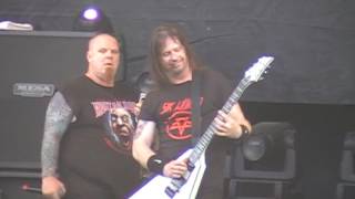 EXODUS - PIRANHA &amp; NO LOVE (LIVE AT HELLFEST 20/6/10)