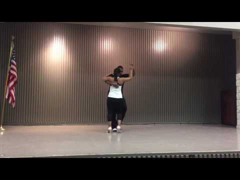 Adrian and Diana Casino Dance workshop at festival de Azucar GMU - moves from Caída position