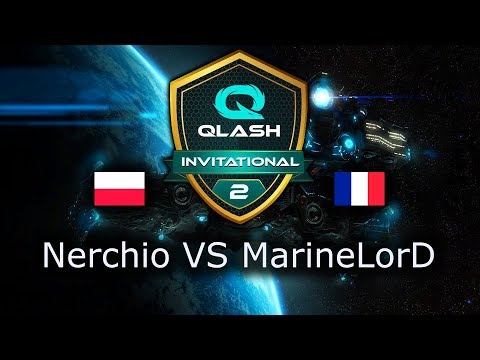 Nerchio VS MarineLorD - ZvT - Qlash SC2 Invitational - polski komentarz