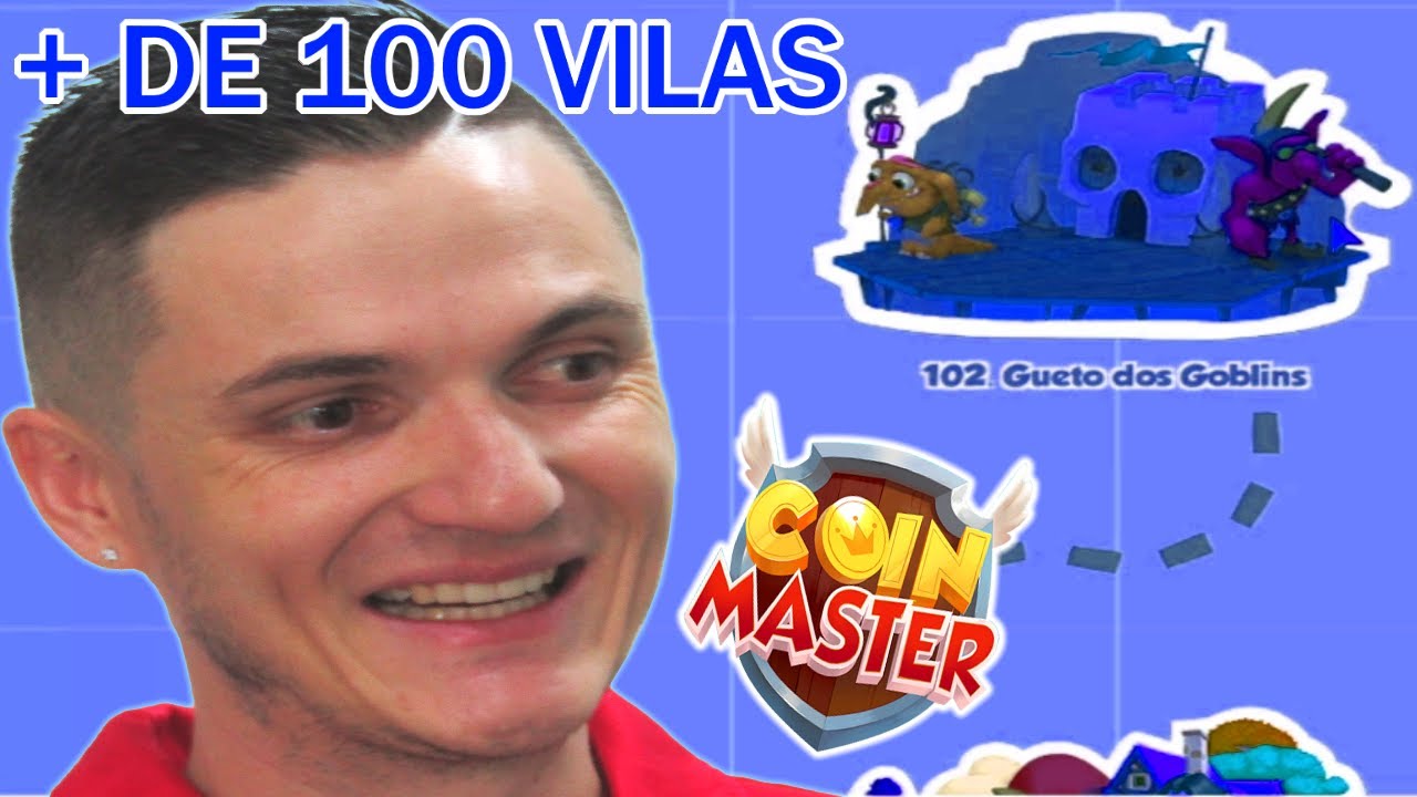 Completei uma Centena de Vilas no Coin Master