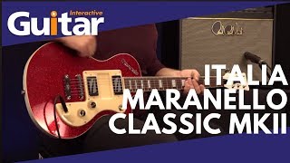 Video thumbnail for Italia Maranello Classic MKII | Review by Guitar Interactive Magazine