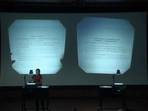 Towards a p-adic local Langlands correspondence for GL(2) - Marie-France Vigneras