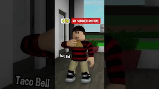 My summer Holiday Routine in Brookhaven #shorts