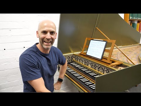 Erin Helyard explains the two-manual harpsichord - Part 1 Crossed Hands | Goldberg Variations