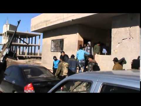 فرحة لواء بروج الإسلام بعد السيطرة على مدينة نوى بالكامل