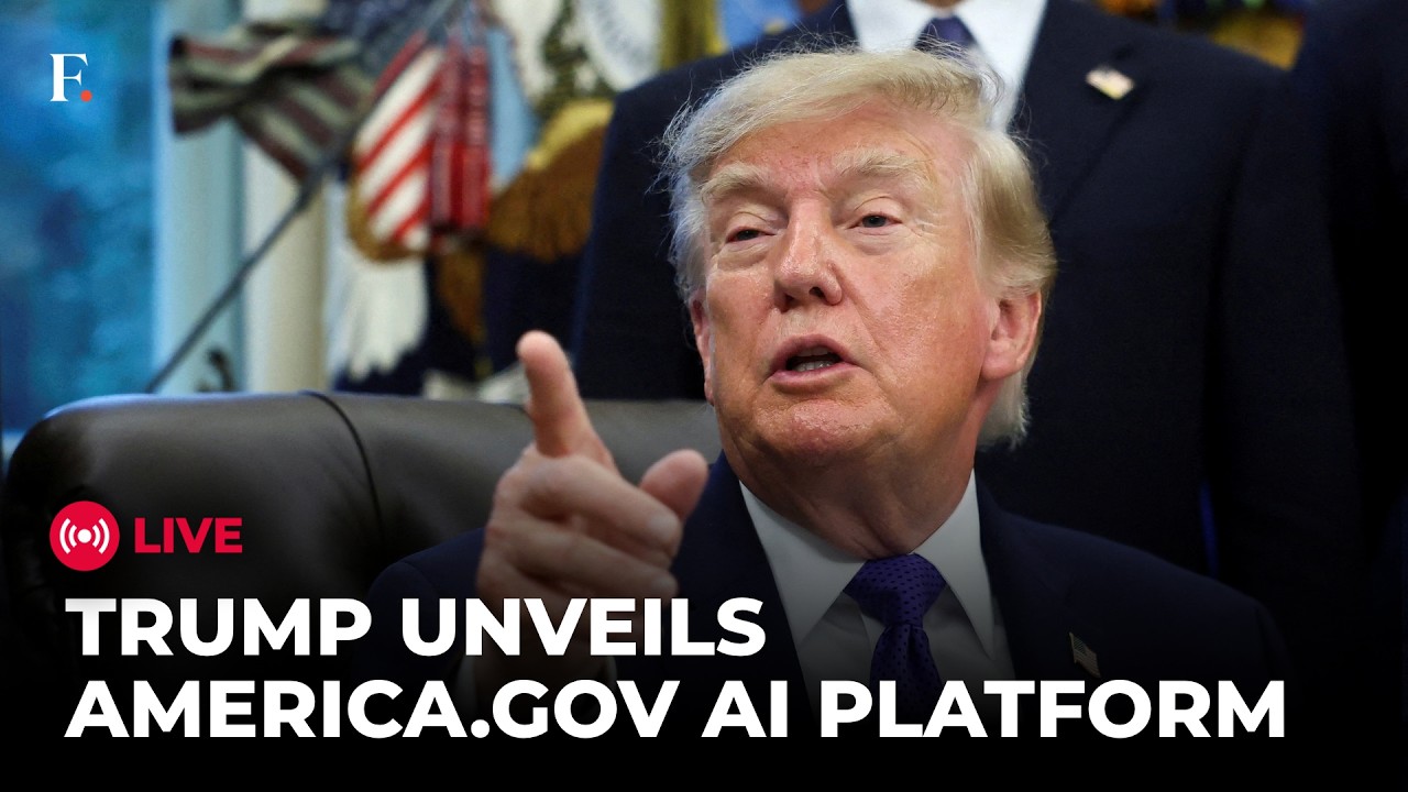 Donald Trump LIVE: US President Makes Huge Announcement From Washington | AI-Powered Platform
