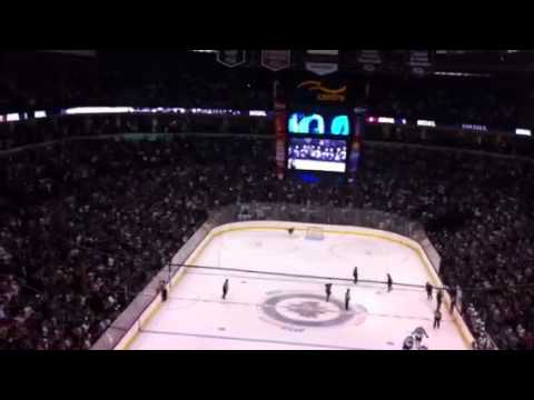 First goal Winnipeg Jets