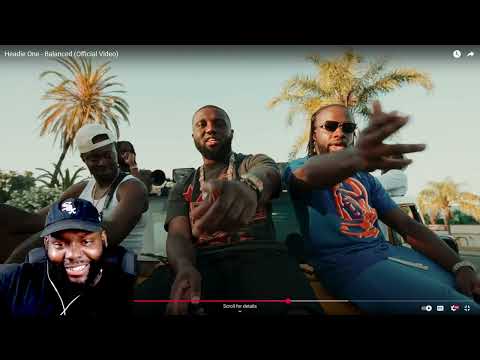 CHICAGO DUDES REACTION TO Headie One - Balanced (Official Video)