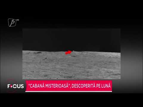 ”Cabană misterioasă”, descoperită pe Lună