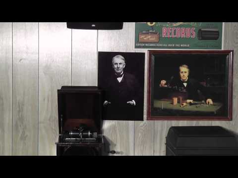 Edison blue amberol cylinder 1514 - Mocking Bird Fantasia (Xylophone) Charles Daab