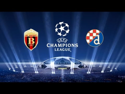 Segunda Ronda / Vardar 1 - 2 Dinamo Zagreb Champions League - All Goals & Highlights - 12/07/2016