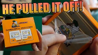 RARE Nintendo Game & Watch Destroyed!