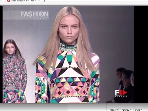 EMILIO PUCCI Fall 2008 2009 Milan - Fashion Channel