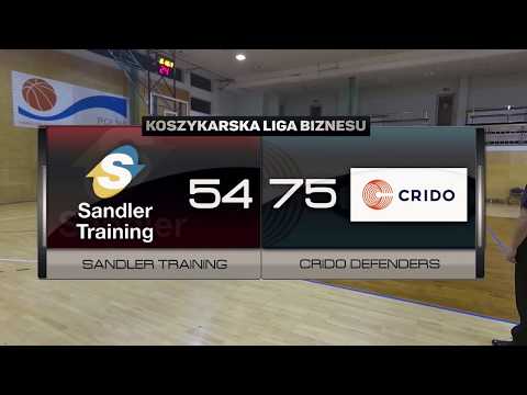 Sandler Training vs Crido - XIV kolejka - I Liga Warszawa - Koszykarska Liga Biznesu