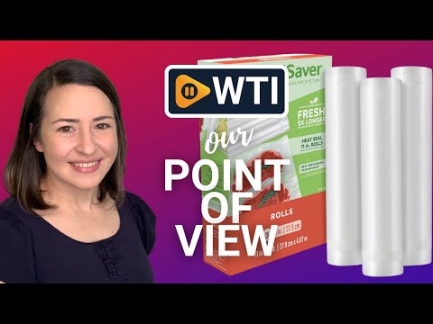 FoodSaver Vacuum Sealer Bags - WTI product video review