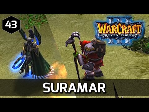 Warcraft 3 Story ► Maiev Finds Suramar & Drak'Thul - Night Elf Campaign