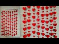 DIY Wall Hanging Ideas Paper Heart Wall Decorations DIY Craft Ideas Wall Decor Ideas