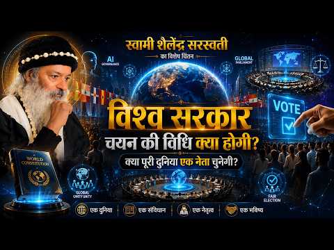 एक 'विश्व सरकार' के 'चयन' की 'विधि' क्या होगी?