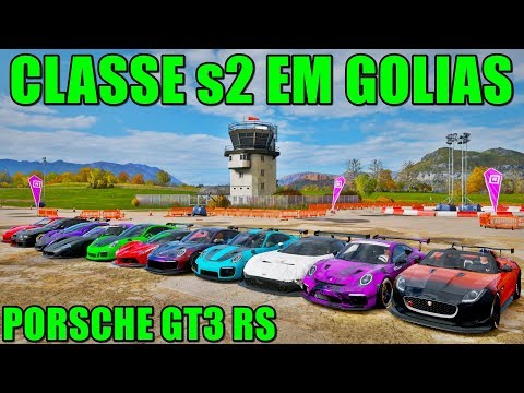 GOLIAS DE PORSCHE GT3 RS COM DANO SIMULAÇÃO - FORZA HORIZON 4 ONLINE - GAMEPLAY