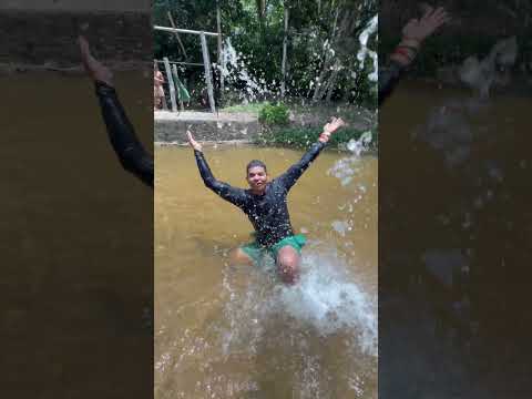 Fui conhecer o banho da fauna em boca da mata Alagoas