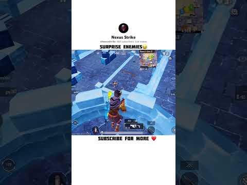 Surprise Enemies😂 #bgmi #pubgmobile #pubg #youtubeshorts #viral #shorts #short #scout #op #viral