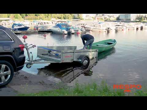 Respo trailer - Boat loading and unloading